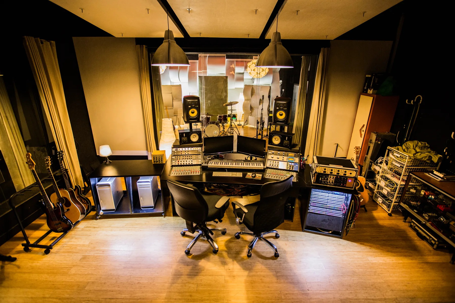 Recording control room